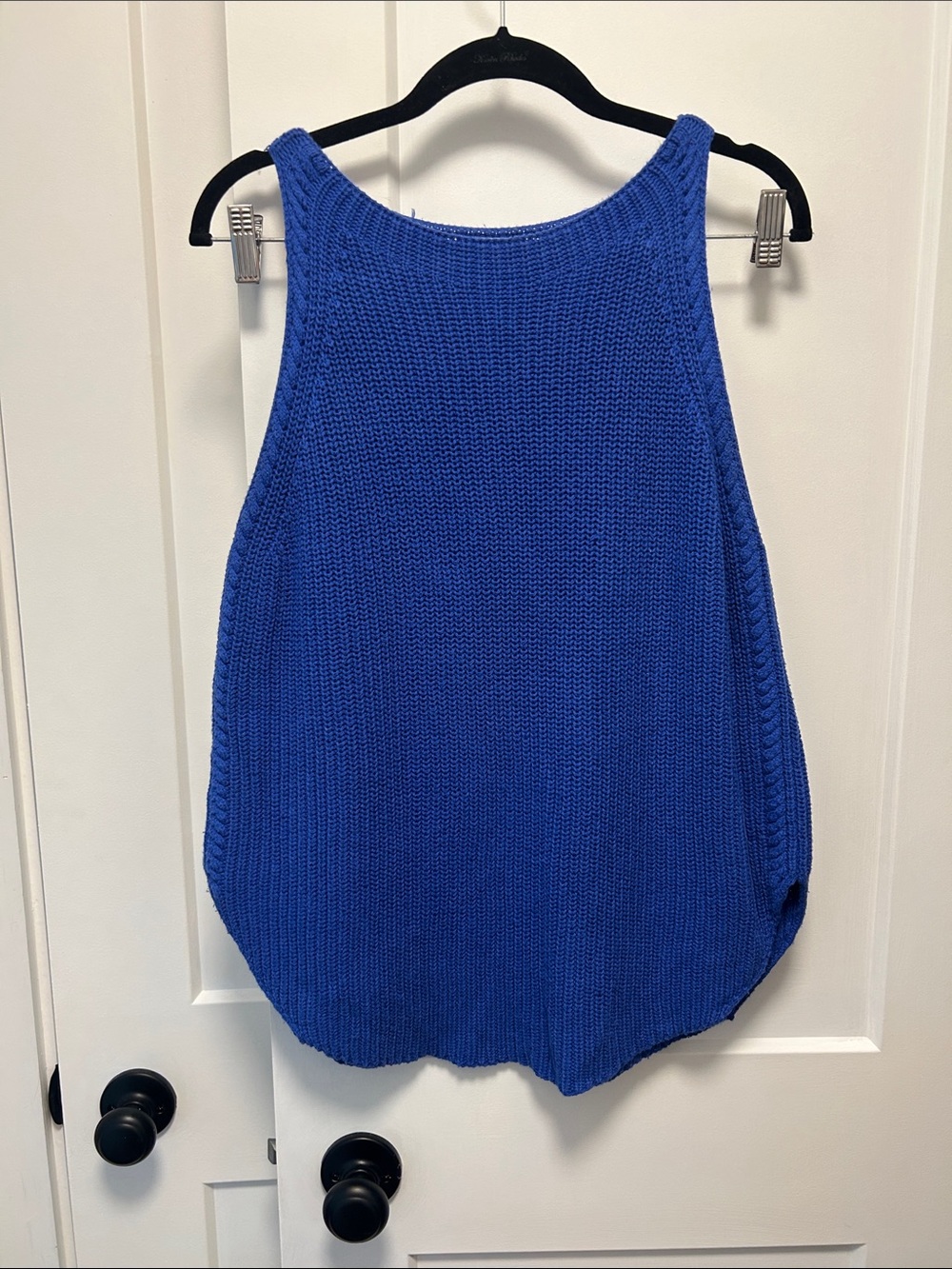 LOFT Cobalt Blue Knit Racerback Tank